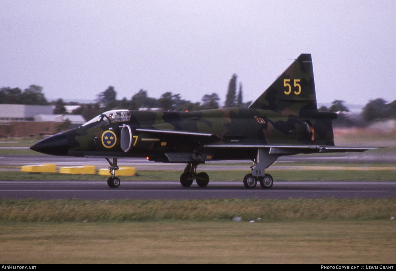 Aircraft Photo of 37055 | Saab AJ37 Viggen | Sweden - Air Force | AirHistory.net #375793