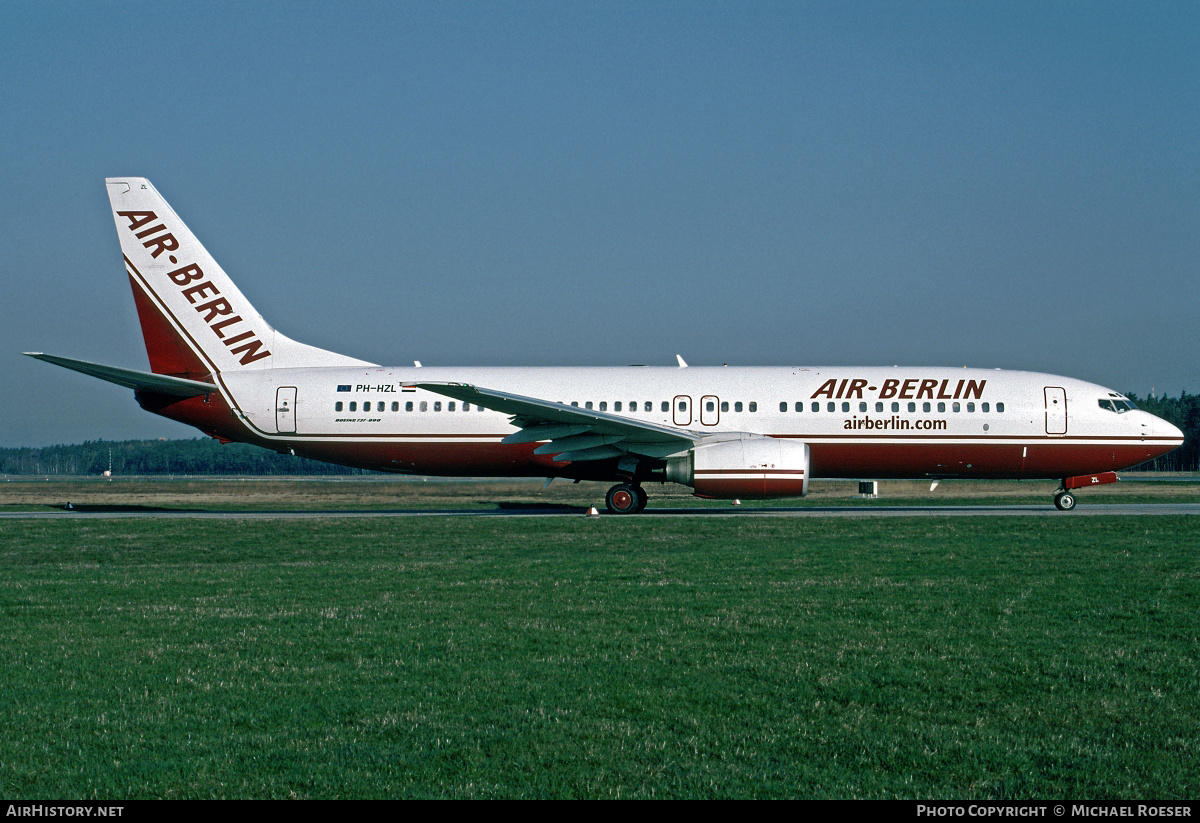 Aircraft Photo of PH-HZL | Boeing 737-8K2 | Air Berlin | AirHistory.net #375797