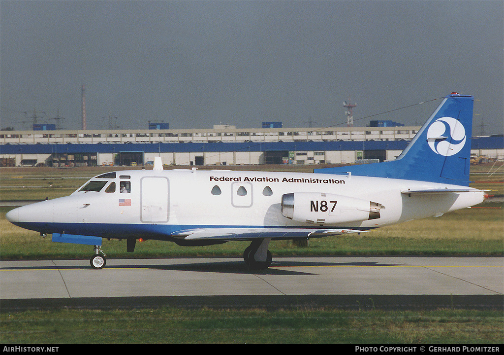 Aircraft Photo of N87 | North American NA-282 Sabreliner 40 | FAA - Federal Aviation Administration | AirHistory.net #375807