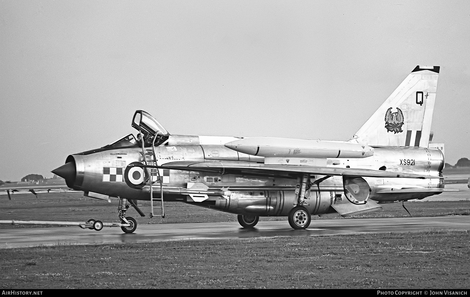 Aircraft Photo of XS921 | English Electric Lightning F6 | UK - Air Force | AirHistory.net #375829