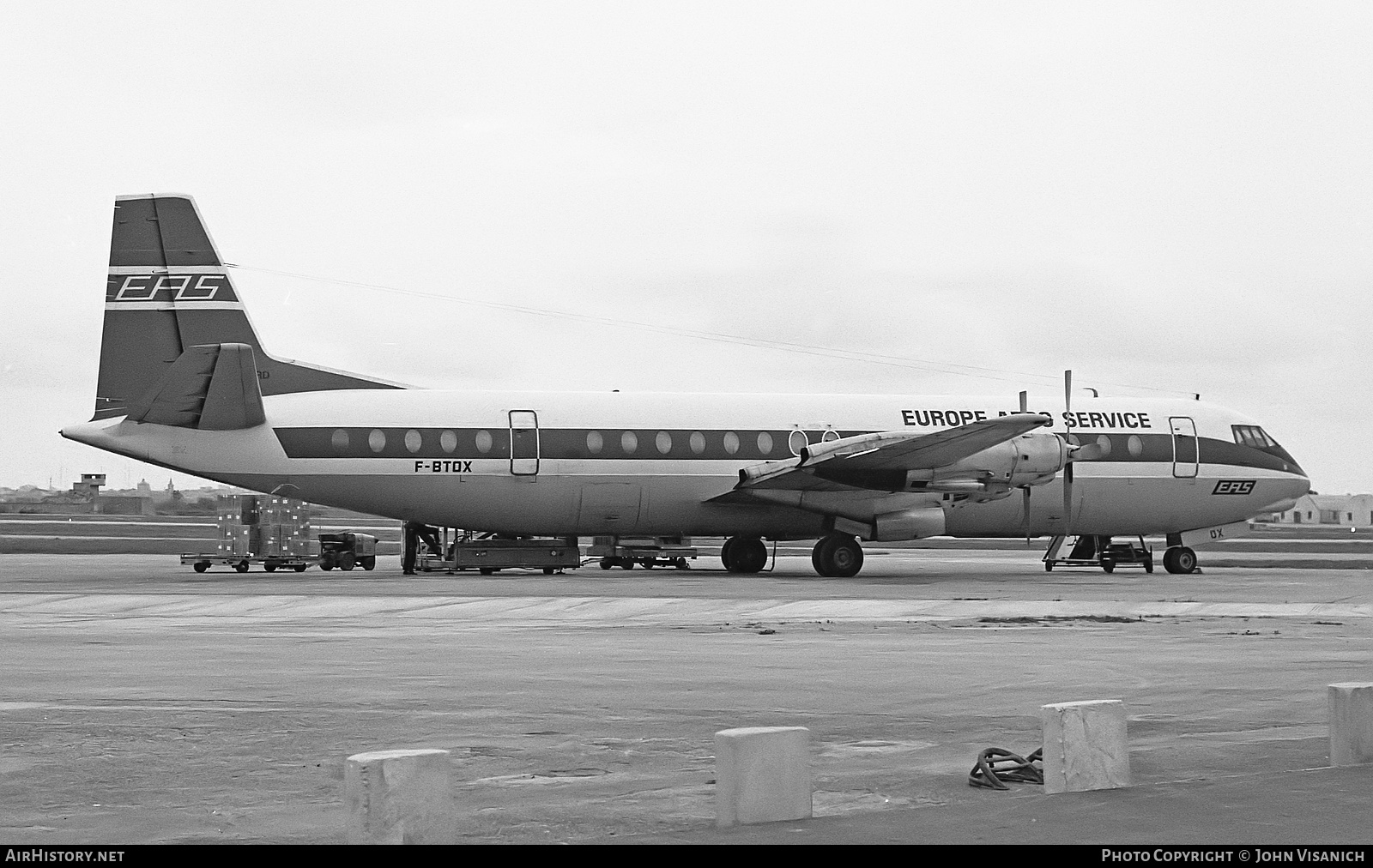 Aircraft Photo of F-BTOX | Vickers 952 Vanguard | EAS - Europe Aero Service | AirHistory.net #375830