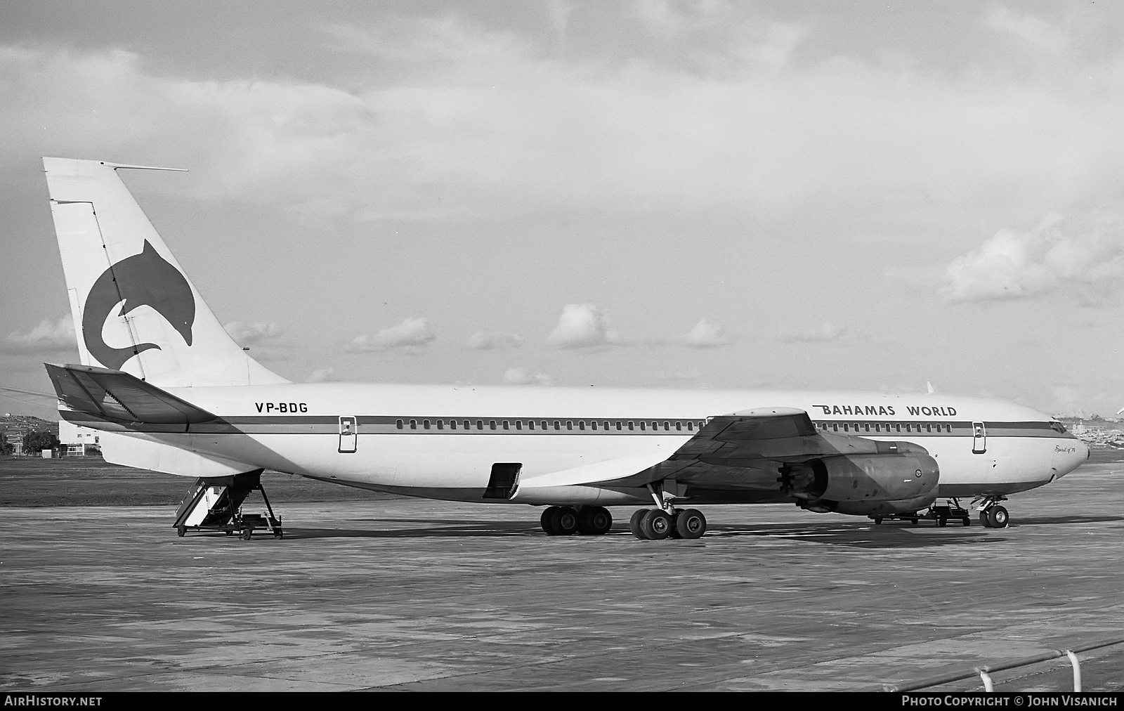 Aircraft Photo of VP-BDG | Boeing 707-321 | Bahamas World Airways | AirHistory.net #375836