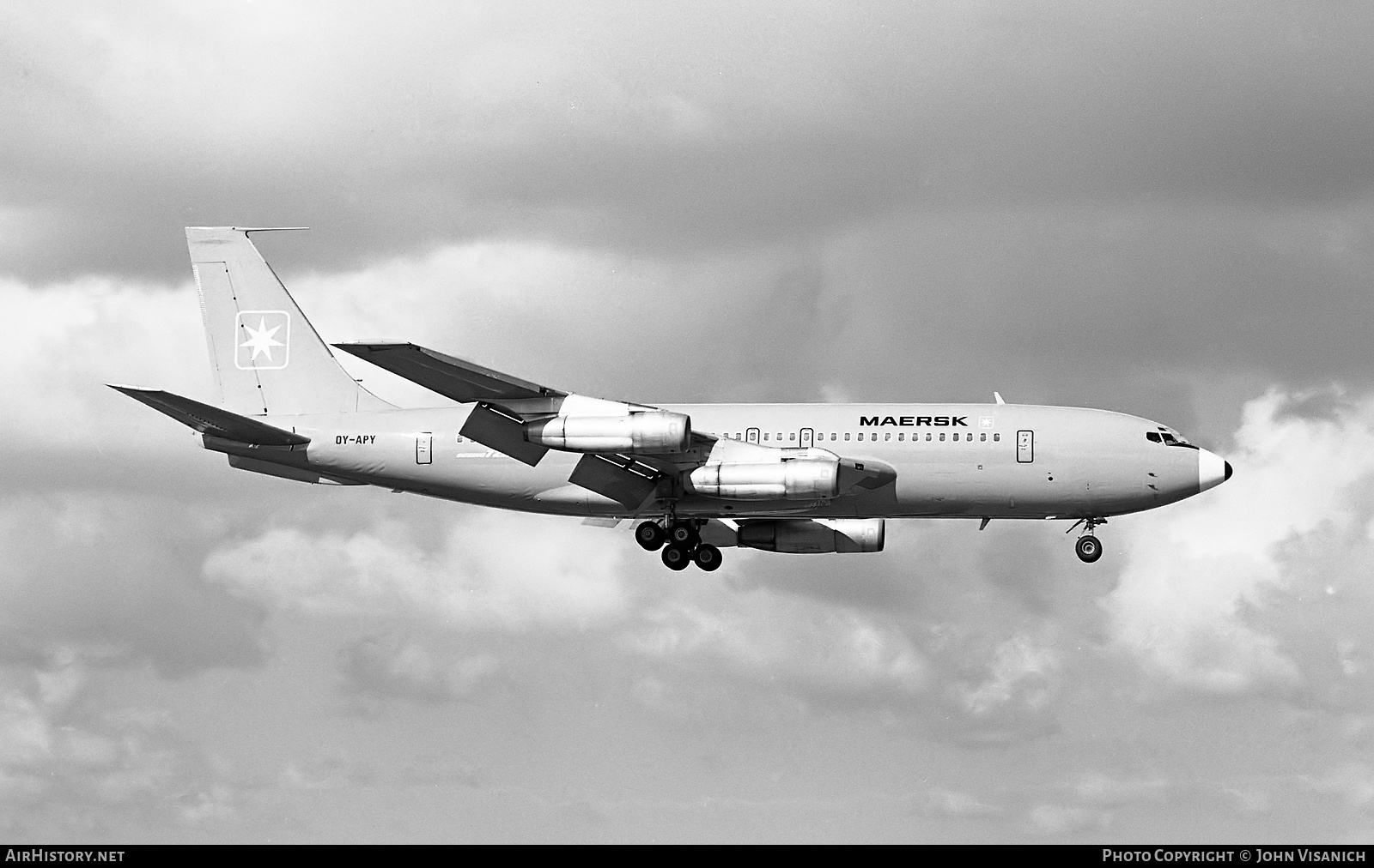 Aircraft Photo of OY-APY | Boeing 720-051B | Maersk Air | AirHistory.net #375841