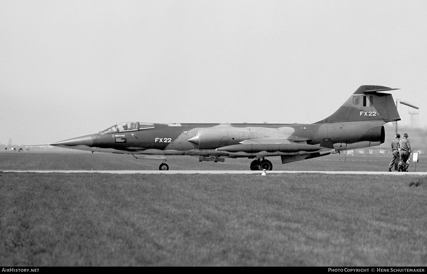 Aircraft Photo of FX22 | Lockheed F-104G Starfighter | Belgium - Air Force | AirHistory.net #375854