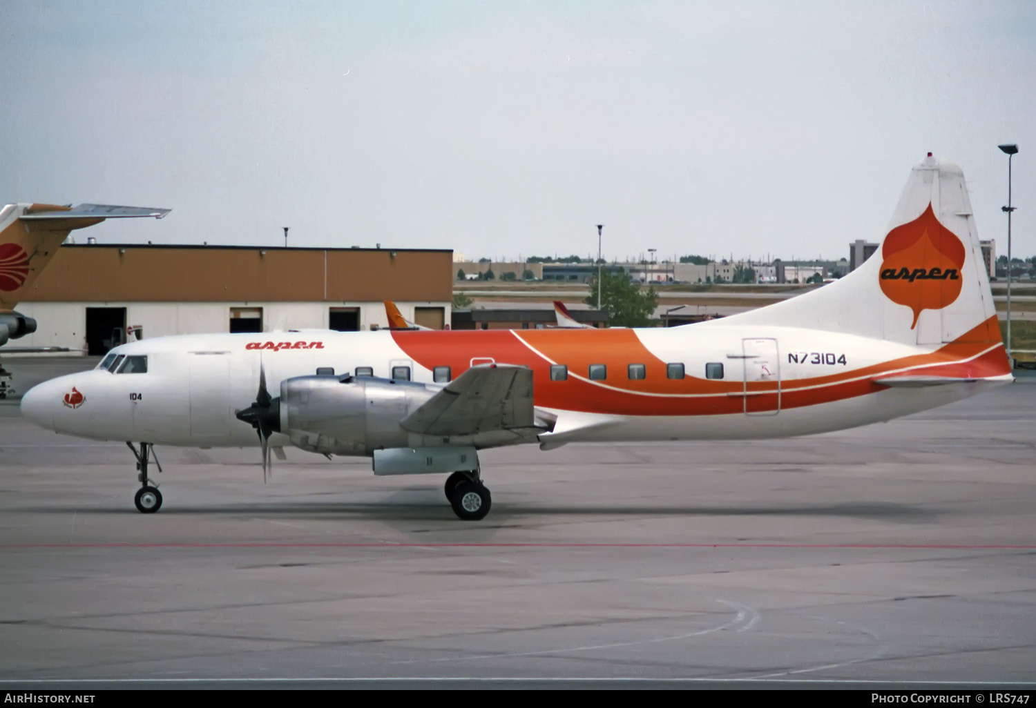 Aircraft Photo of N73104 | Convair 580 | Aspen Airways | AirHistory.net #375876