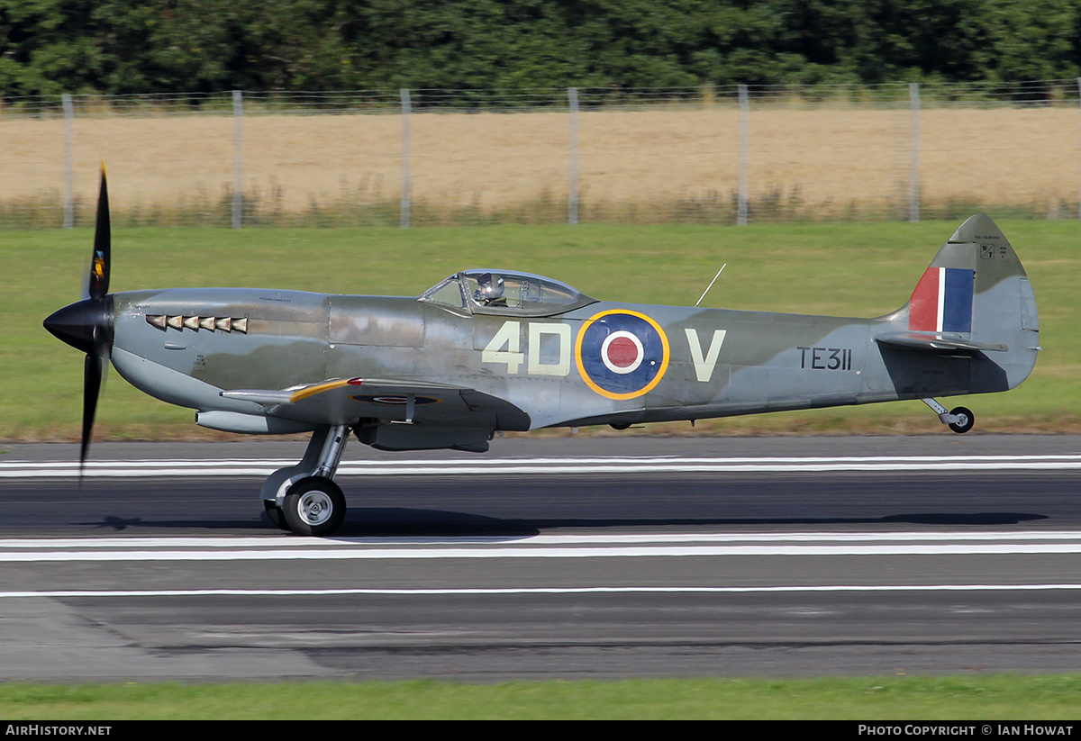 Aircraft Photo of TE311 | Supermarine 361 Spitfire LF16E | UK - Air Force | AirHistory.net #375881