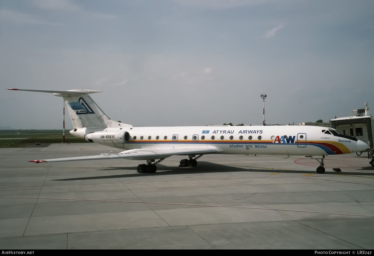 Aircraft Photo of UN-65610 | Tupolev Tu-134A-3 | Atyrau Air Ways | AirHistory.net #375892