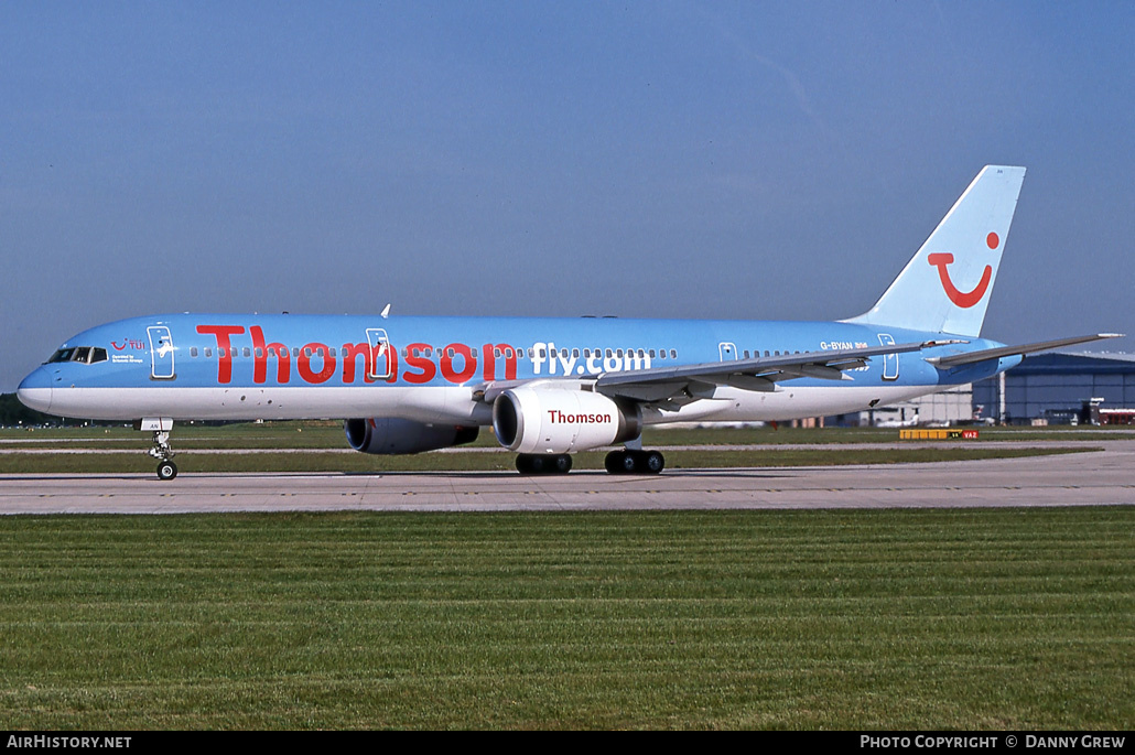 Aircraft Photo of G-BYAN | Boeing 757-204 | Thomsonfly | AirHistory.net #375939