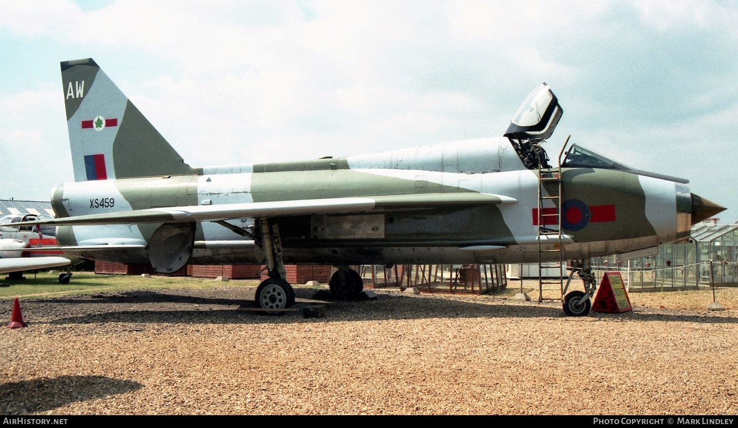 Aircraft Photo of XS459 | English Electric Lightning T5 | AirHistory.net #375941