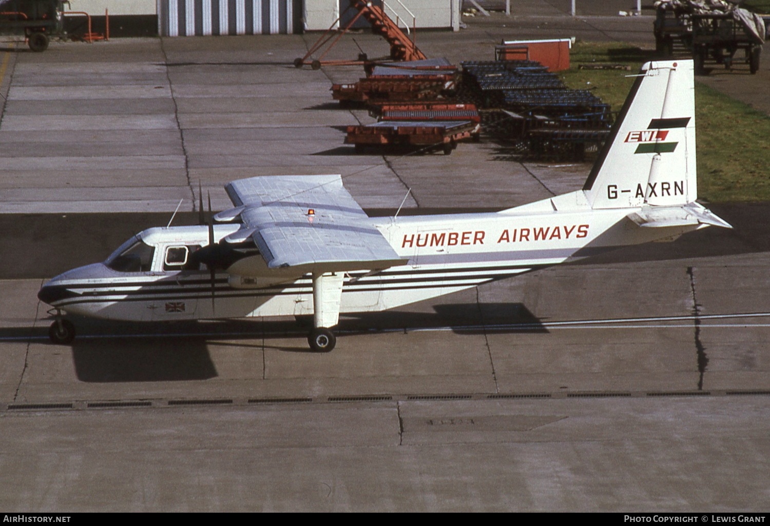 Aircraft Photo of G-AXRN | Britten-Norman BN-2A-6 Islander | Humber Airways | AirHistory.net #375967