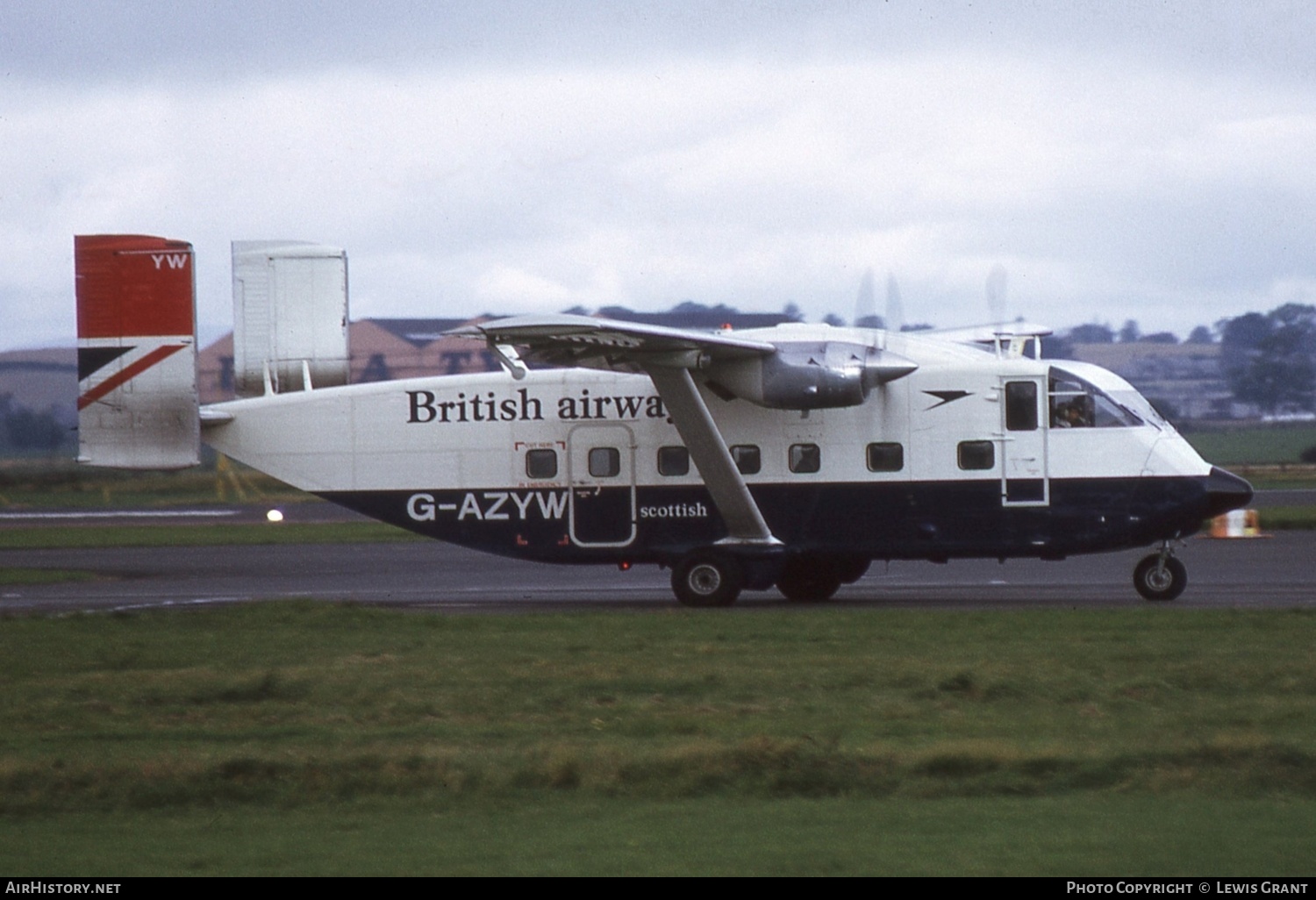 Aircraft Photo of G-AZYW | Short SC.7 Skyliner 3A-100 | British Airways | AirHistory.net #375972