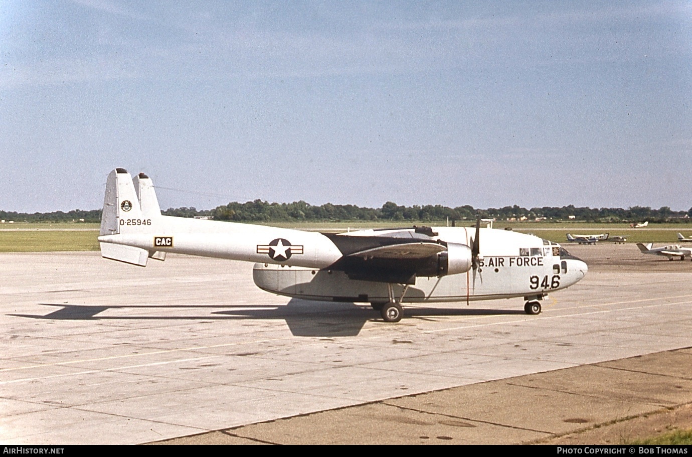 Aircraft Photo of 52-5946 / 0-25946 | Fairchild C-119G Flying Boxcar | USA - Air Force | AirHistory.net #375974