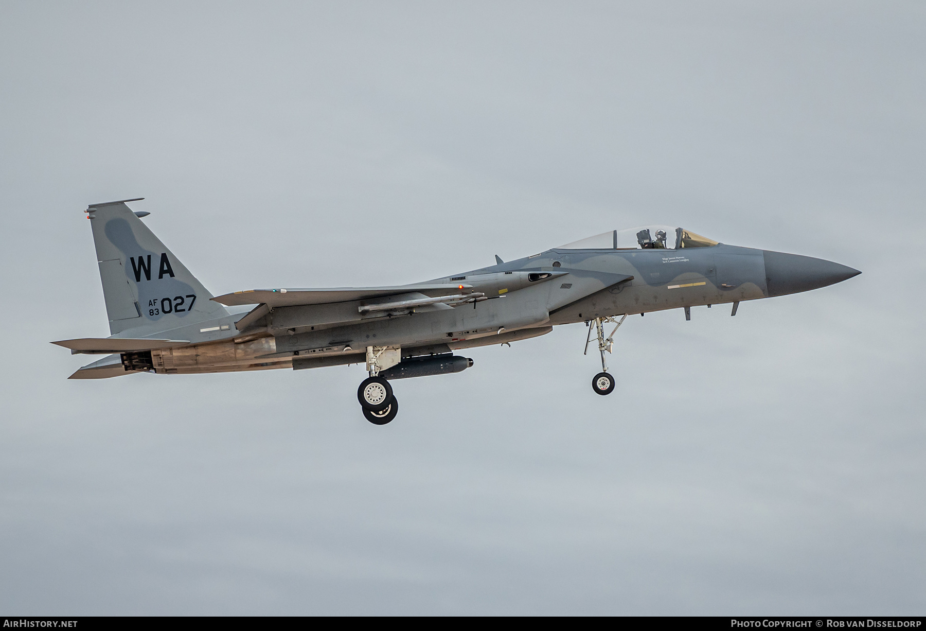 Aircraft Photo of 83-0027 / AF83-027 | McDonnell Douglas F-15C Eagle | USA - Air Force | AirHistory.net #375984