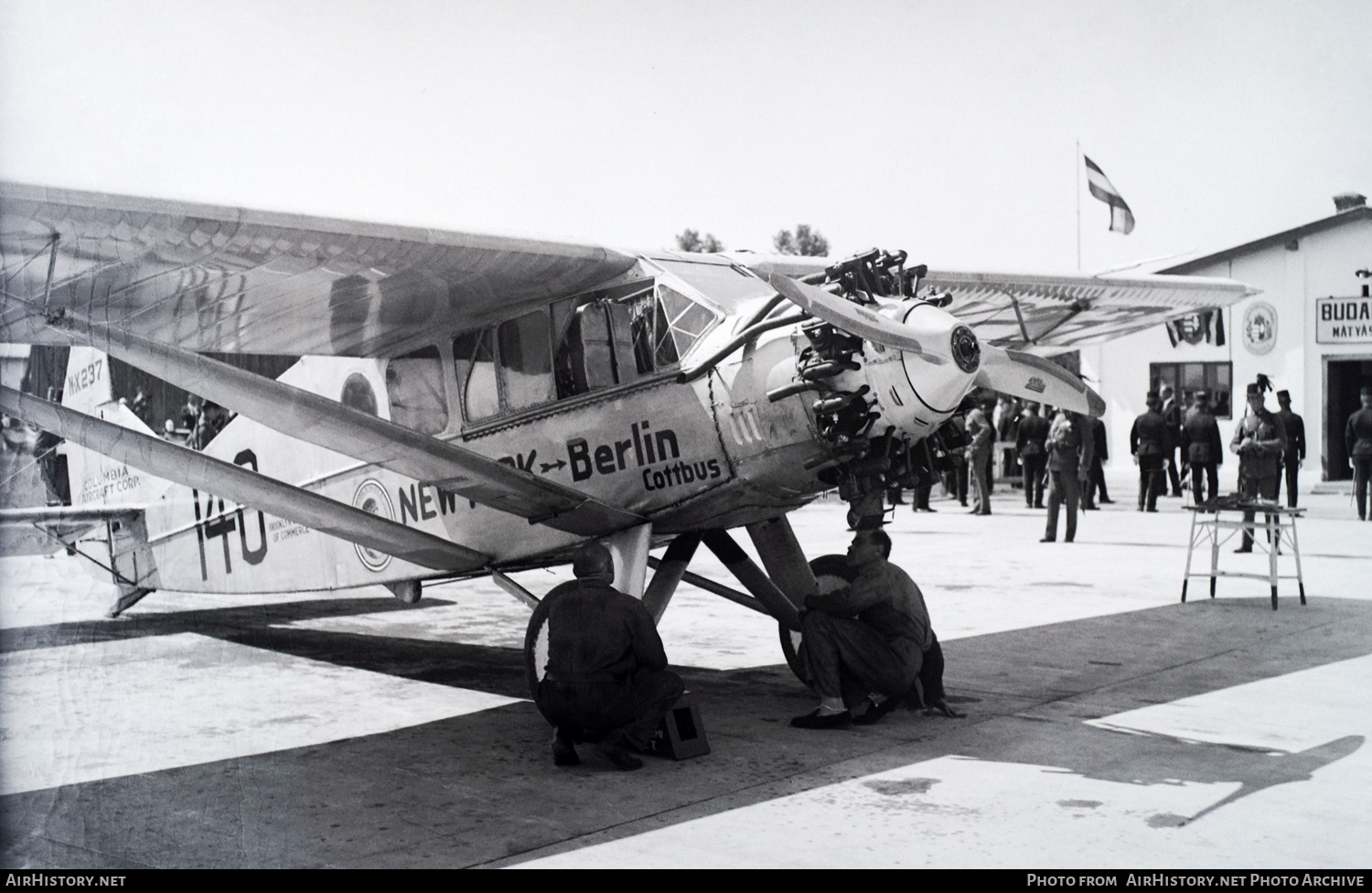 Aircraft Photo of NX237 | Wright-Bellanca WB-2 | Columbia Aircraft Corp. | AirHistory.net #376014