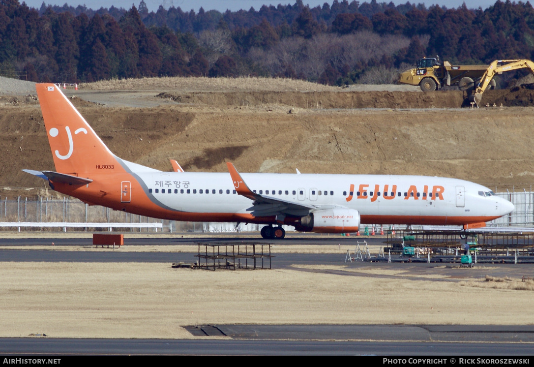 Aircraft Photo of HL8033 | Boeing 737-8AL | Jeju Air | AirHistory.net #376016