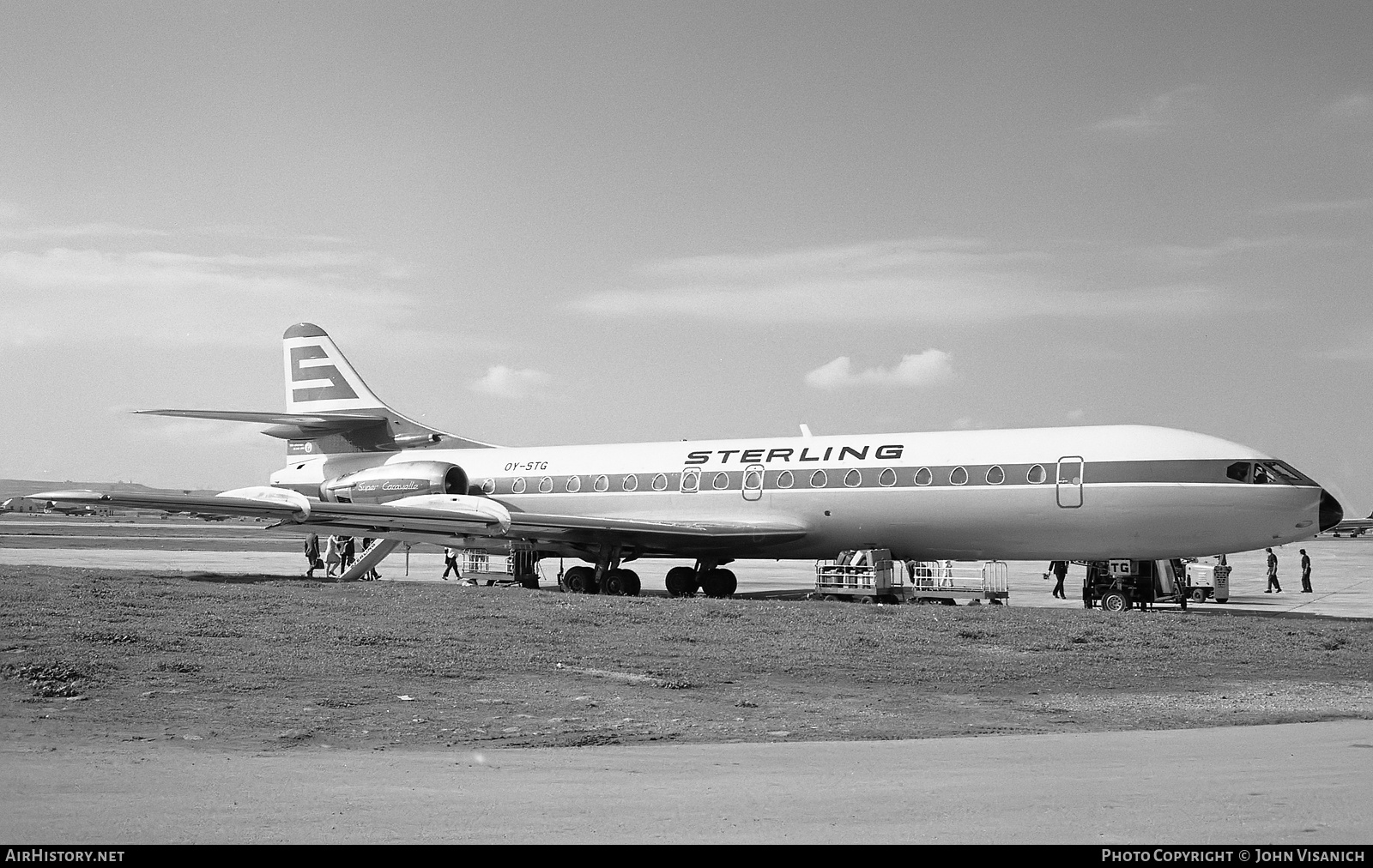 Aircraft Photo of OY-STG | Sud SE-210 Caravelle 10B3 Super B | Sterling Airways | AirHistory.net #376027