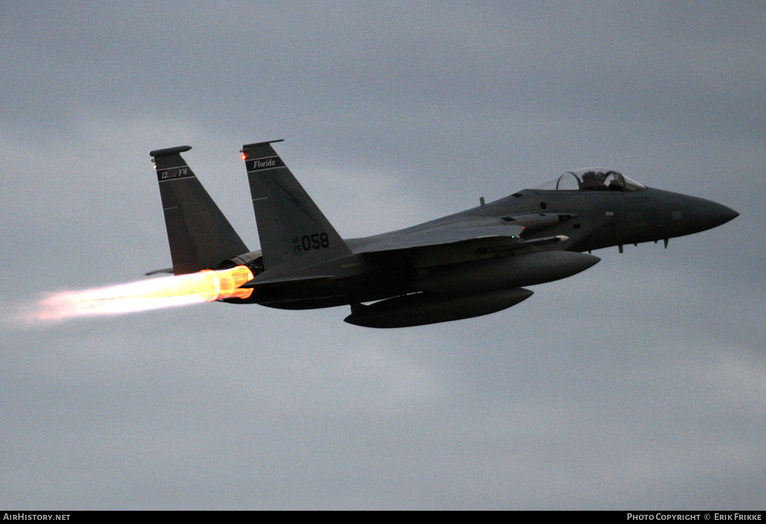 Aircraft Photo of 75-0058 | McDonnell Douglas F-15A Eagle | USA - Air Force | AirHistory.net #376037