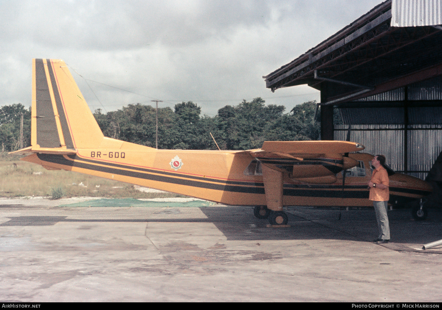 Aircraft Photo of 8R-GDQ | Britten-Norman BN-2A-6 Islander | Guyana - Air Force | AirHistory.net #376042