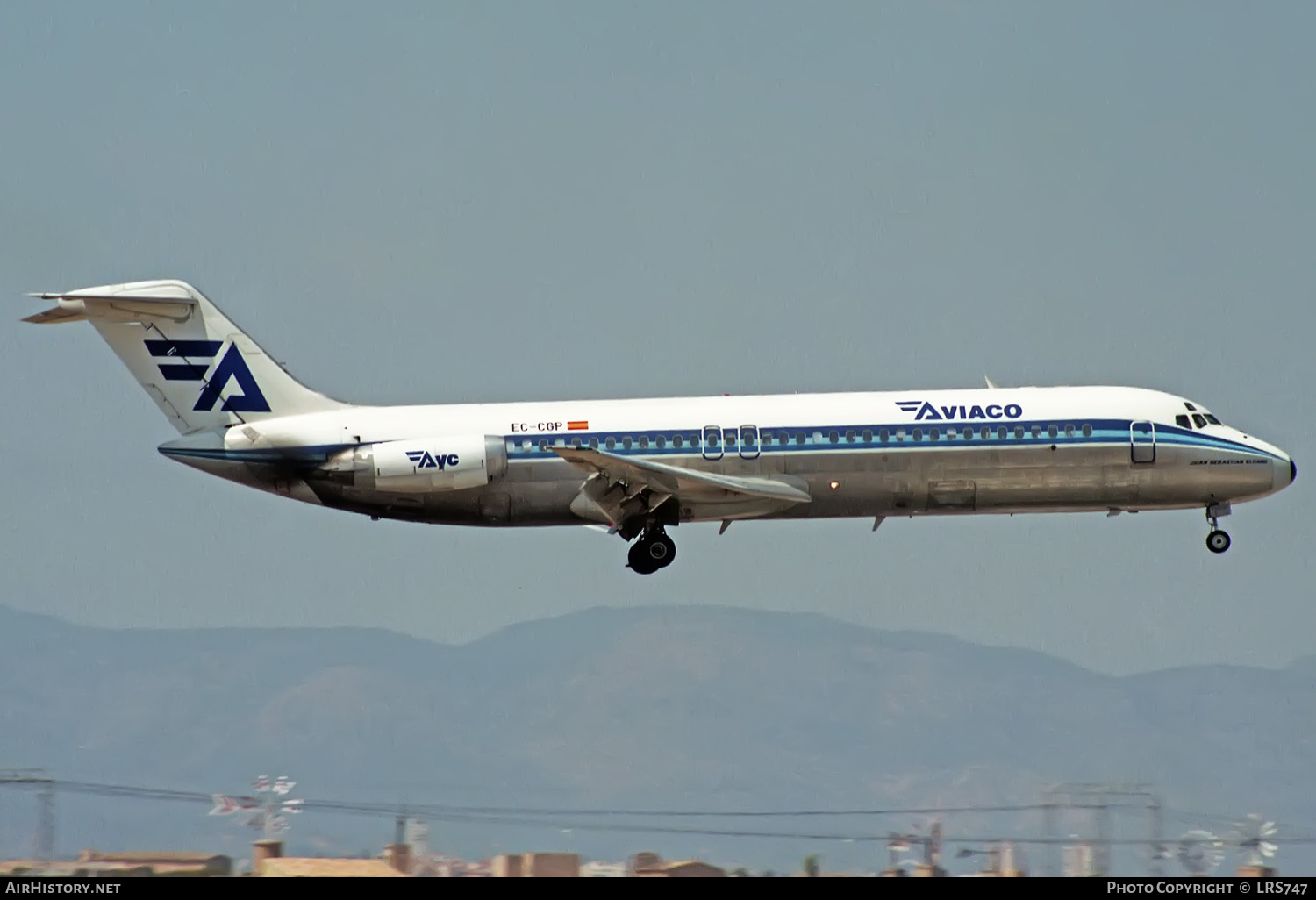 Aircraft Photo of EC-CGP | McDonnell Douglas DC-9-32 | Aviaco | AirHistory.net #376050