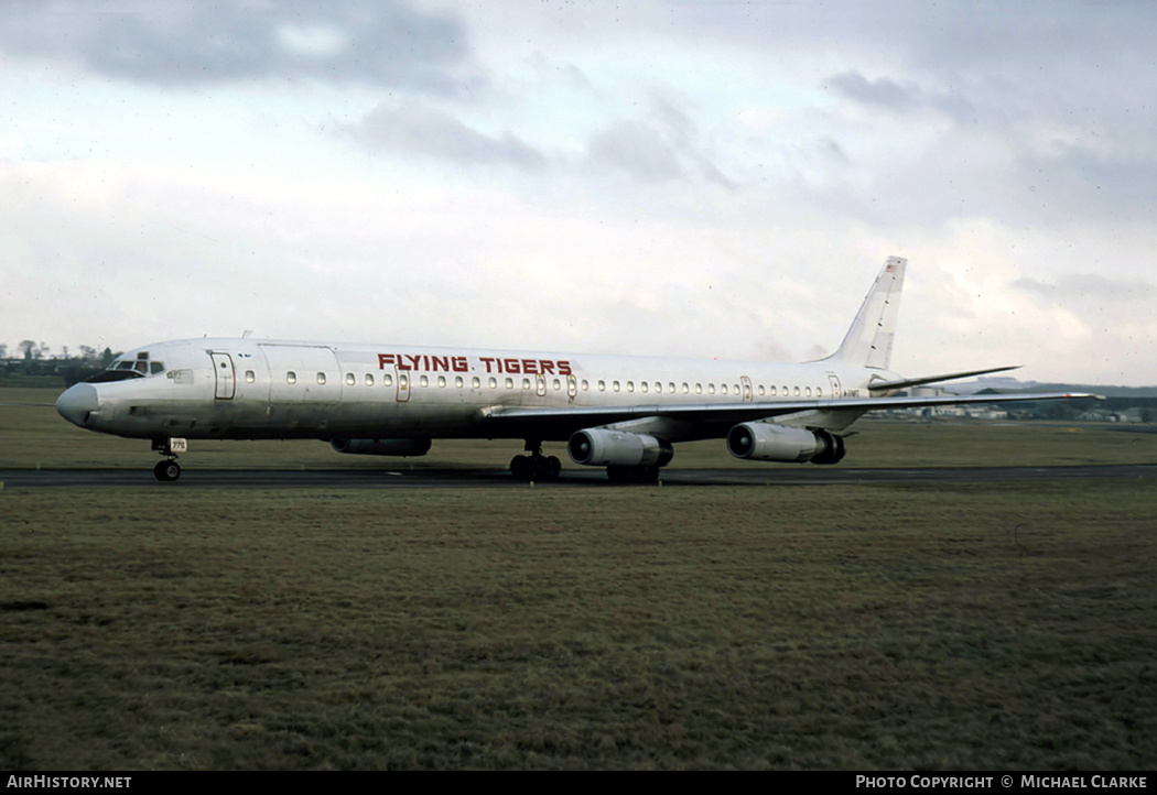 Aircraft Photo of N776FT | McDonnell Douglas DC-8-63CF | Flying Tigers | AirHistory.net #376051