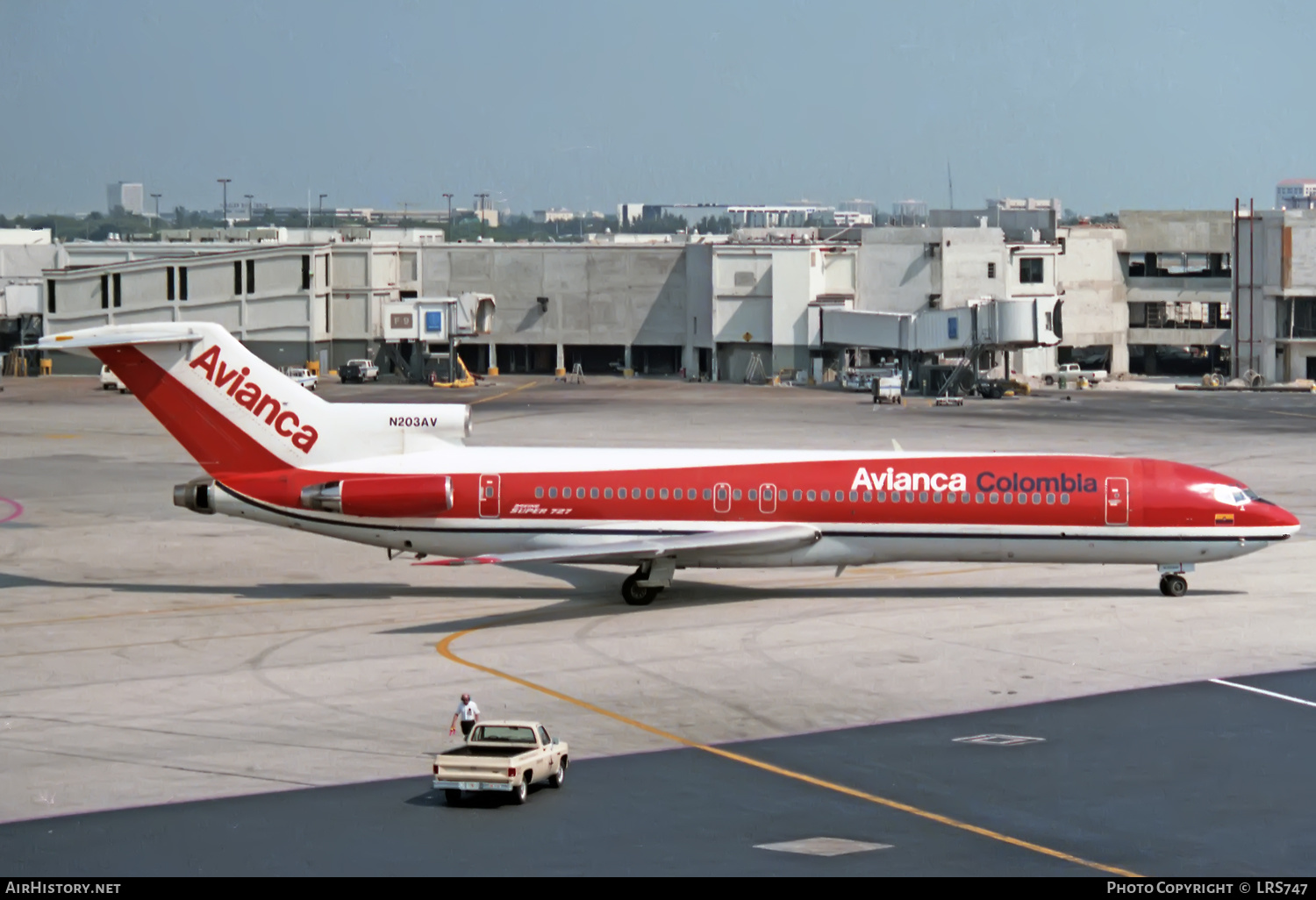 Aircraft Photo of N203AV | Boeing 727-259/Adv | Avianca | AirHistory.net #376053