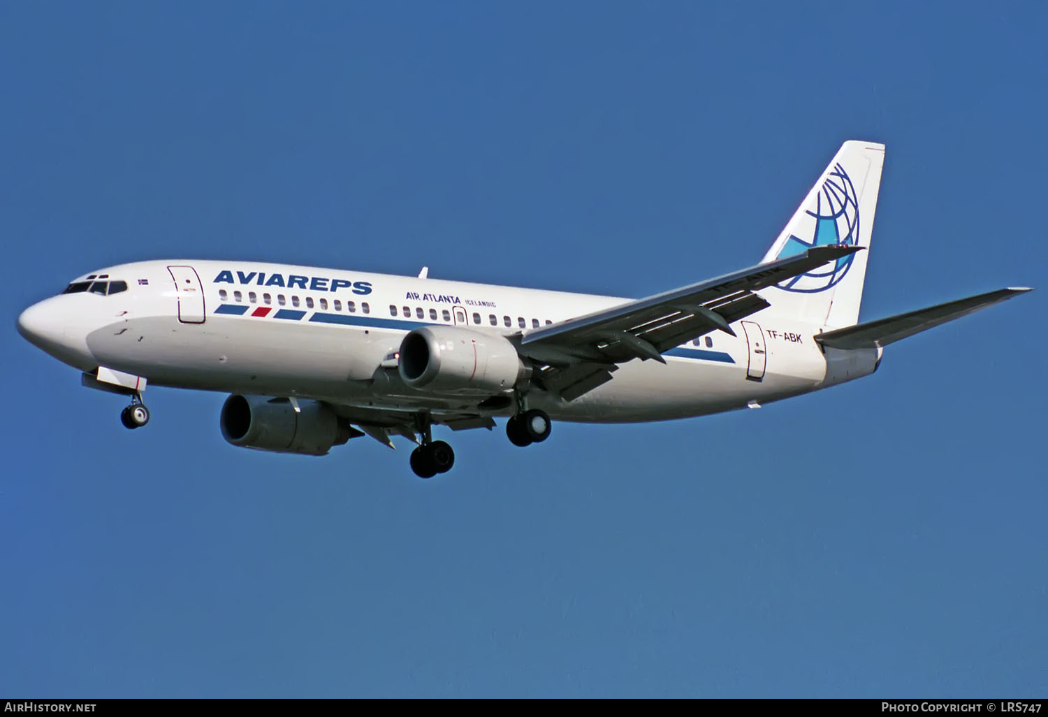 Aircraft Photo of TF-ABK | Boeing 737-3Y0 | Aviareps | AirHistory.net #376066