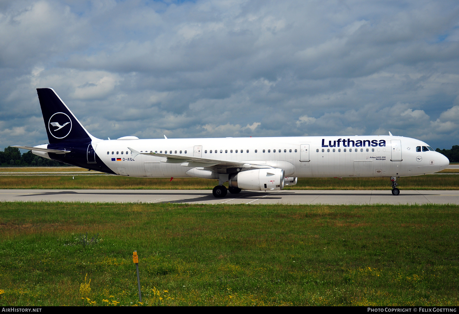 Aircraft Photo of D-AIDL | Airbus A321-231 | Lufthansa | AirHistory.net #376072