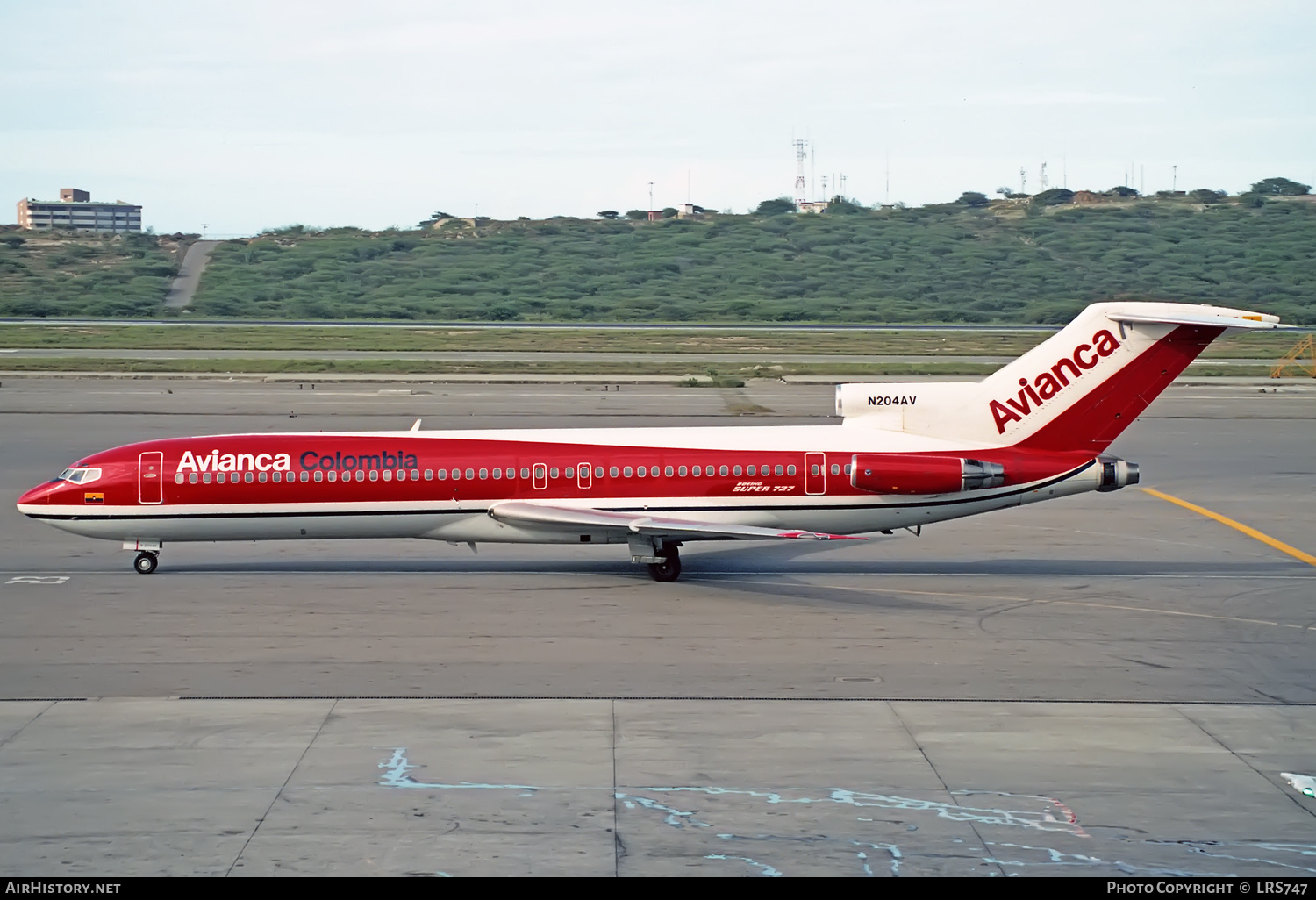 Aircraft Photo of N204AV | Boeing 727-259/Adv | Avianca | AirHistory.net #376073
