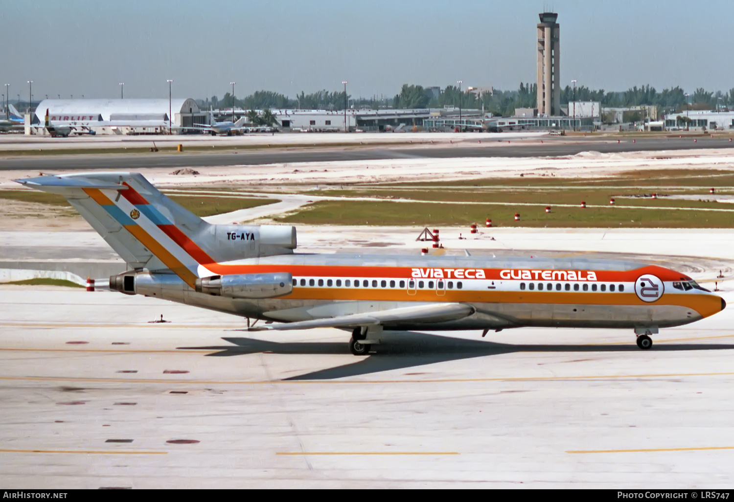 Aircraft Photo of TG-AYA | Boeing 727-173C | Aviateca | AirHistory.net #376074