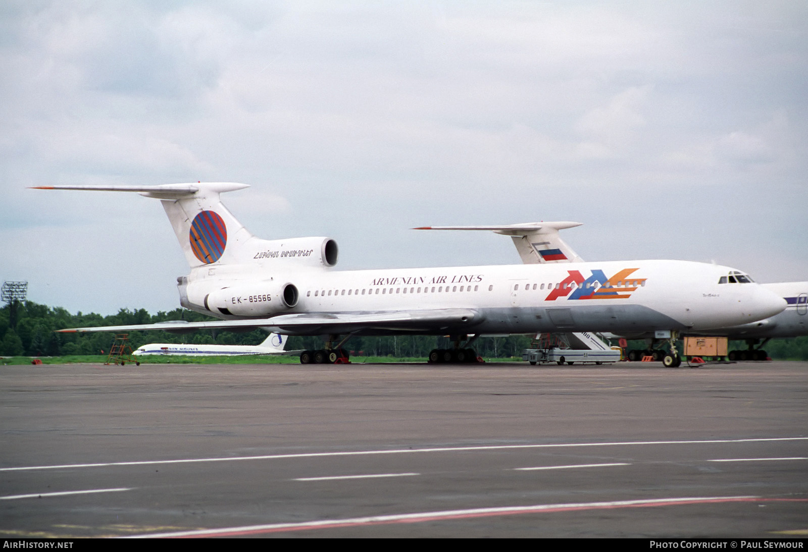 Aircraft Photo of EK-85566 | Tupolev Tu-154B-2 | Armenian Airlines | AirHistory.net #376092