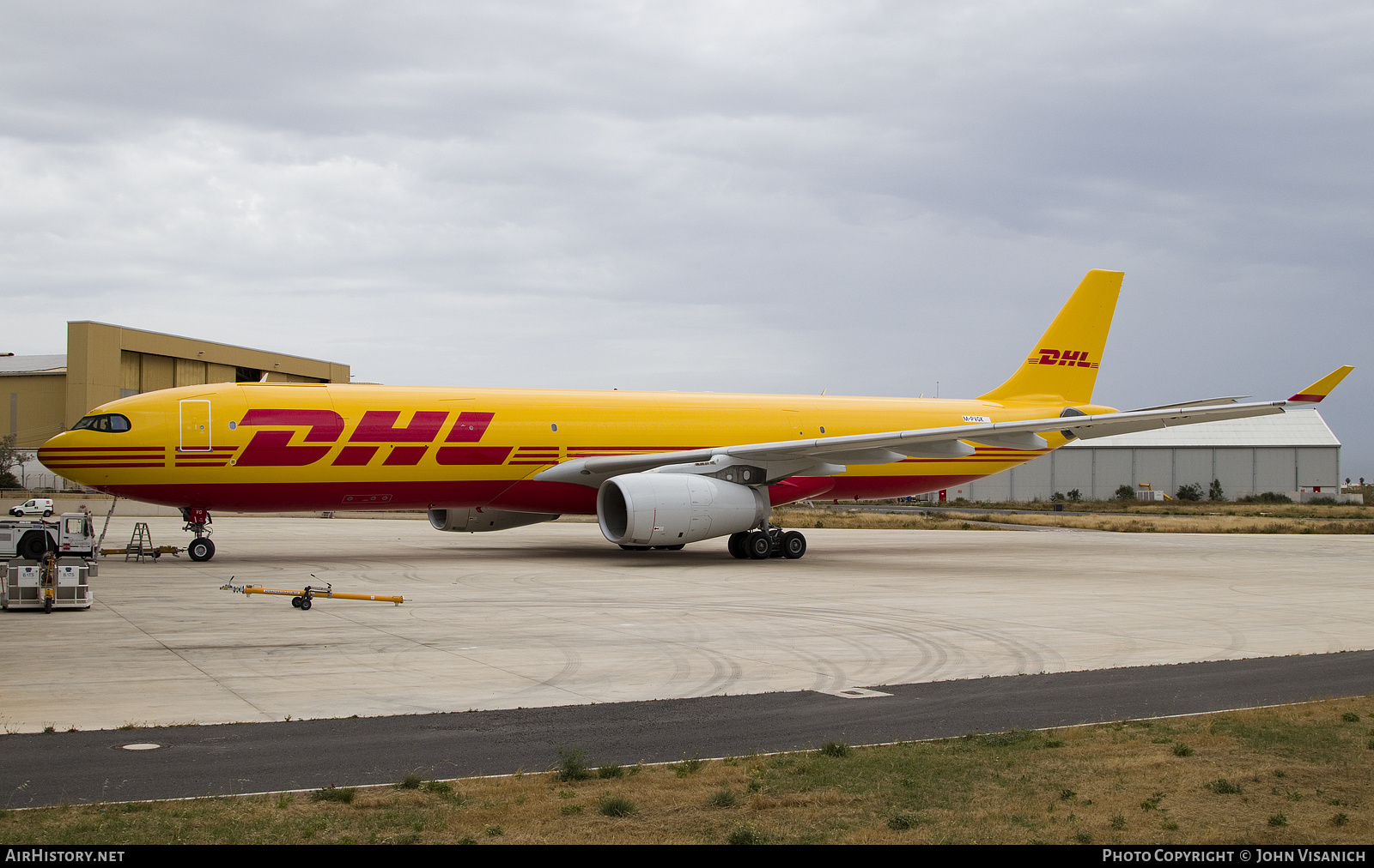 Aircraft Photo of M-PVGK | Airbus A330-343E/P2F | DHL International | AirHistory.net #376097