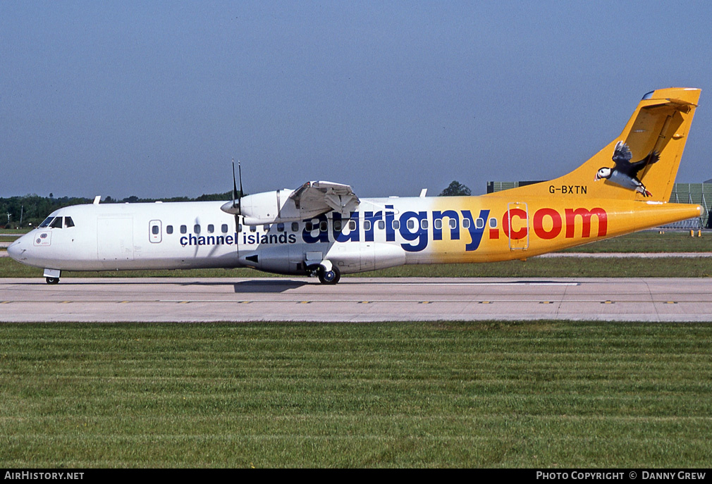 Aircraft Photo of G-BXTN | ATR ATR-72-202 | Aurigny Air Services | AirHistory.net #376107