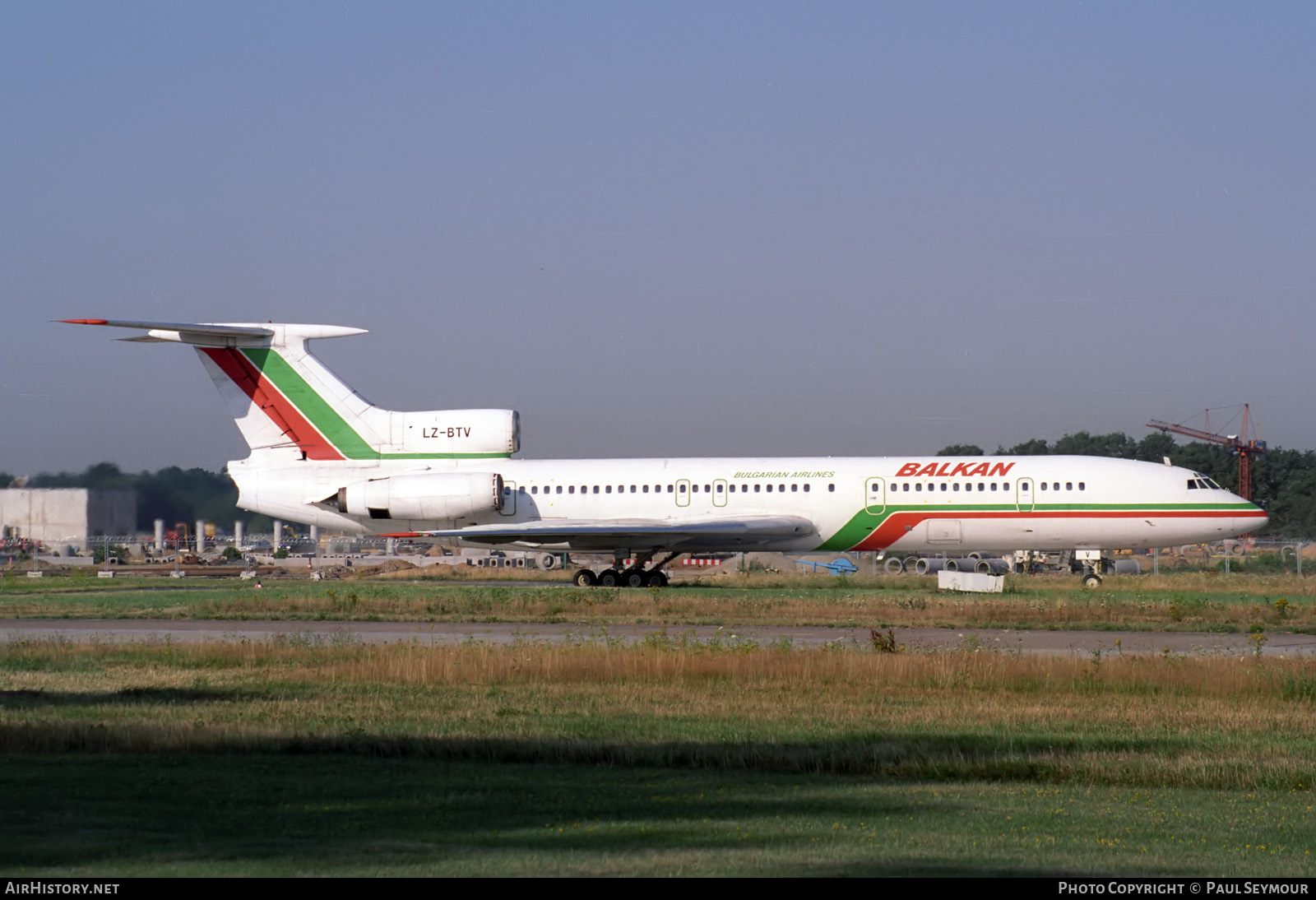 Aircraft Photo of LZ-BTV | Tupolev Tu-154B-2 | Balkan - Bulgarian Airlines | AirHistory.net #376113