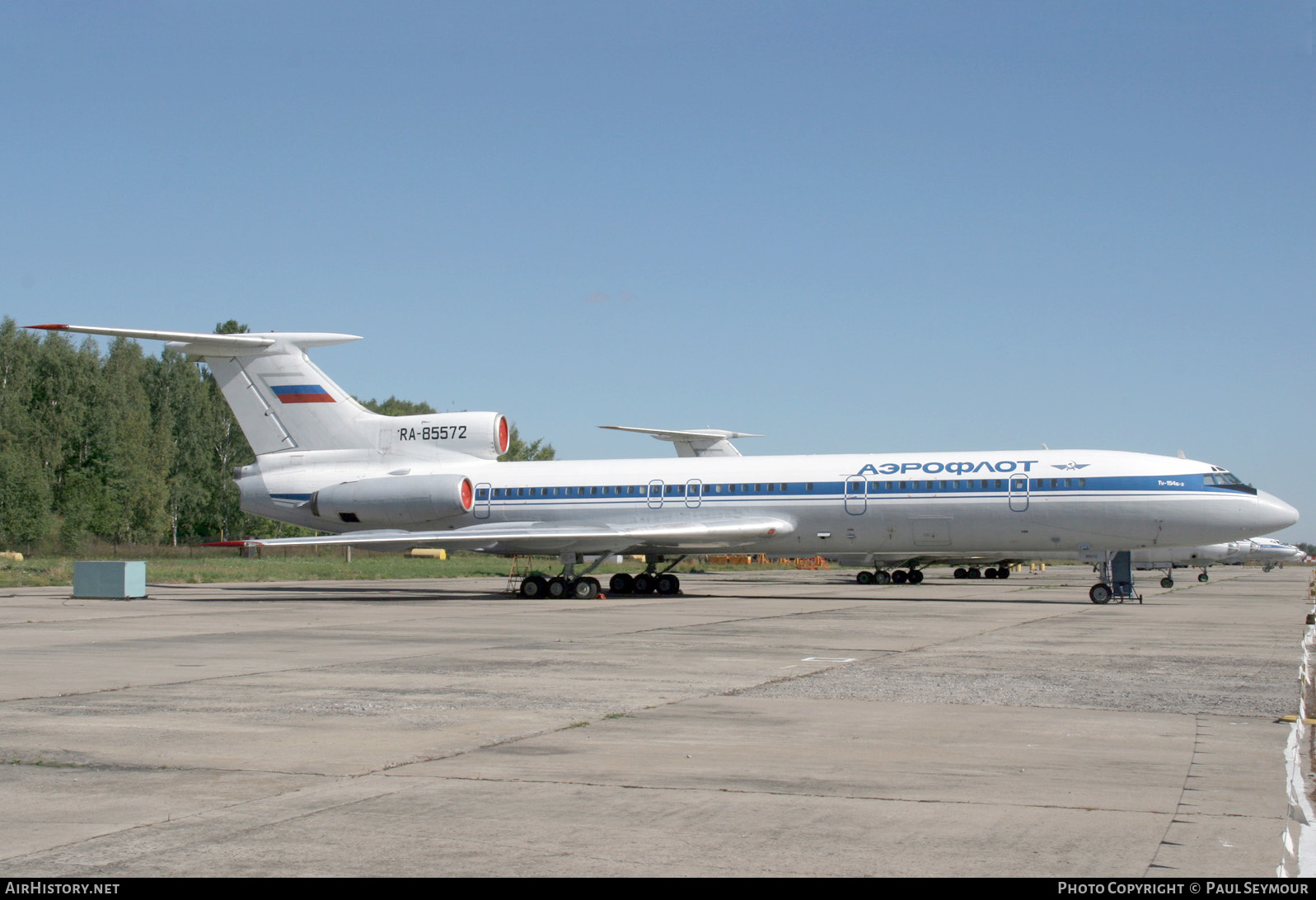 Aircraft Photo of RA-85572 | Tupolev Tu-154B-2 | Aeroflot | AirHistory.net #376118