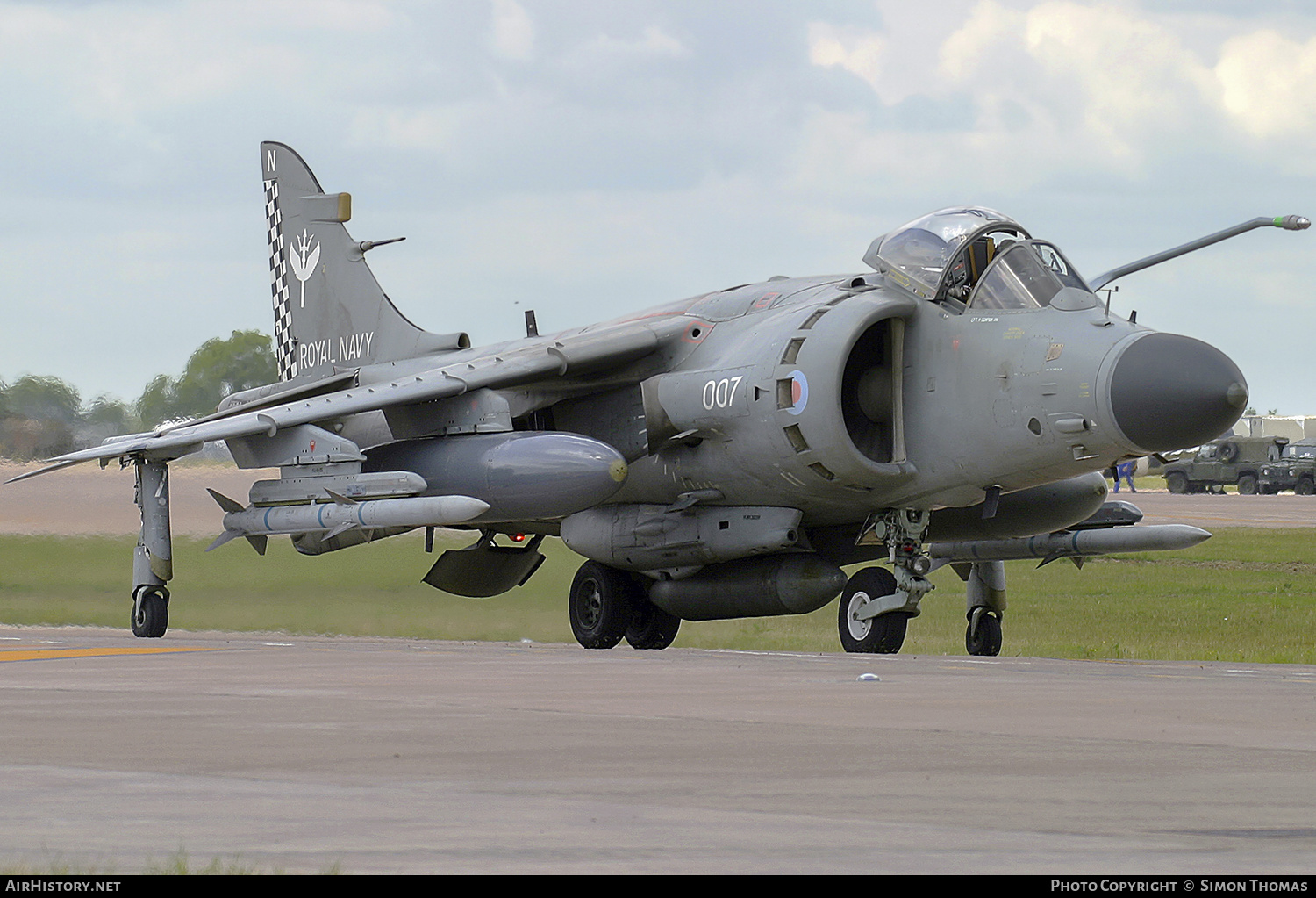 Aircraft Photo of ZH806 | British Aerospace Sea Harrier FA2 | UK - Navy | AirHistory.net #376120