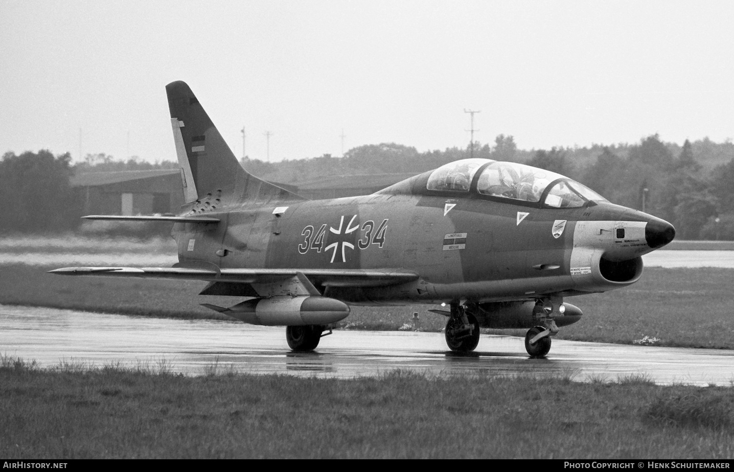 Aircraft Photo of 3434 | Fiat G-91T/3 | Germany - Air Force | AirHistory.net #376123
