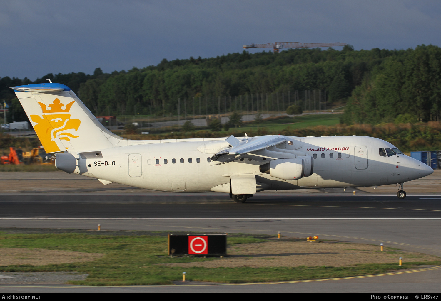 Aircraft Photo of SE-DJO | British Aerospace Avro 146-RJ85 | Malmö Aviation | AirHistory.net #376127