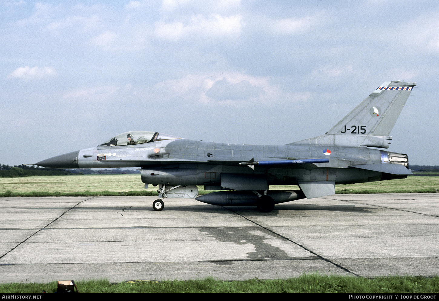 Aircraft Photo of J-215 | General Dynamics F-16A Fighting Falcon | Netherlands - Air Force | AirHistory.net #376148