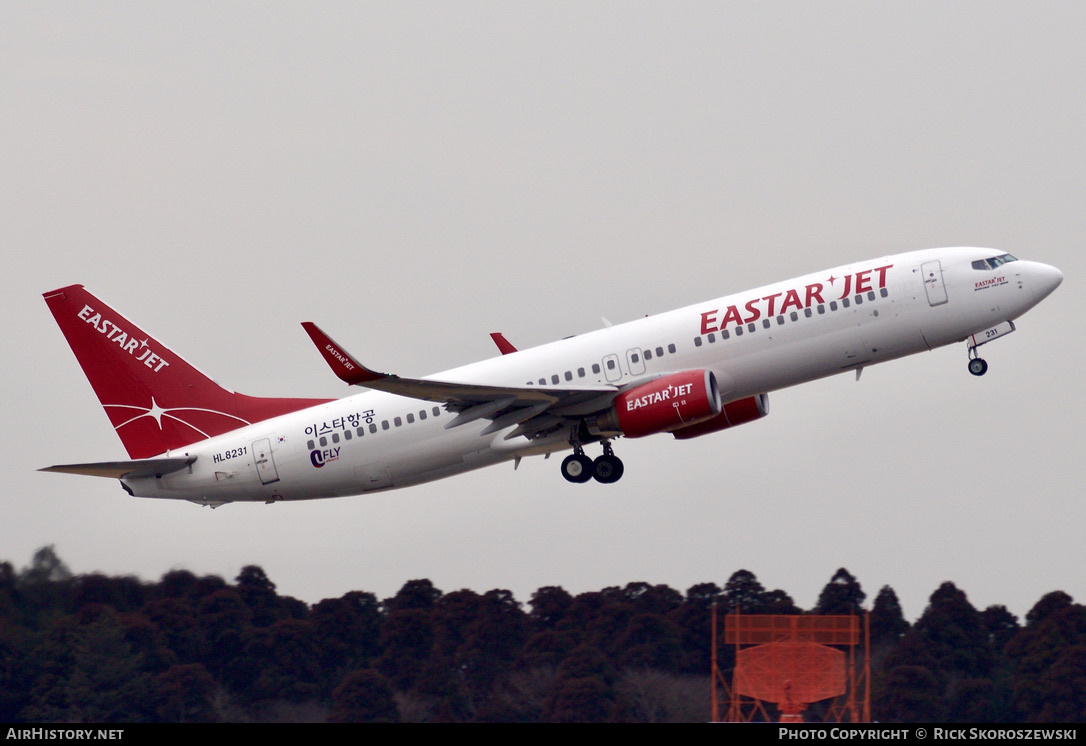 Aircraft Photo of HL8231 | Boeing 737-85P | Eastar Jet | AirHistory.net #376175