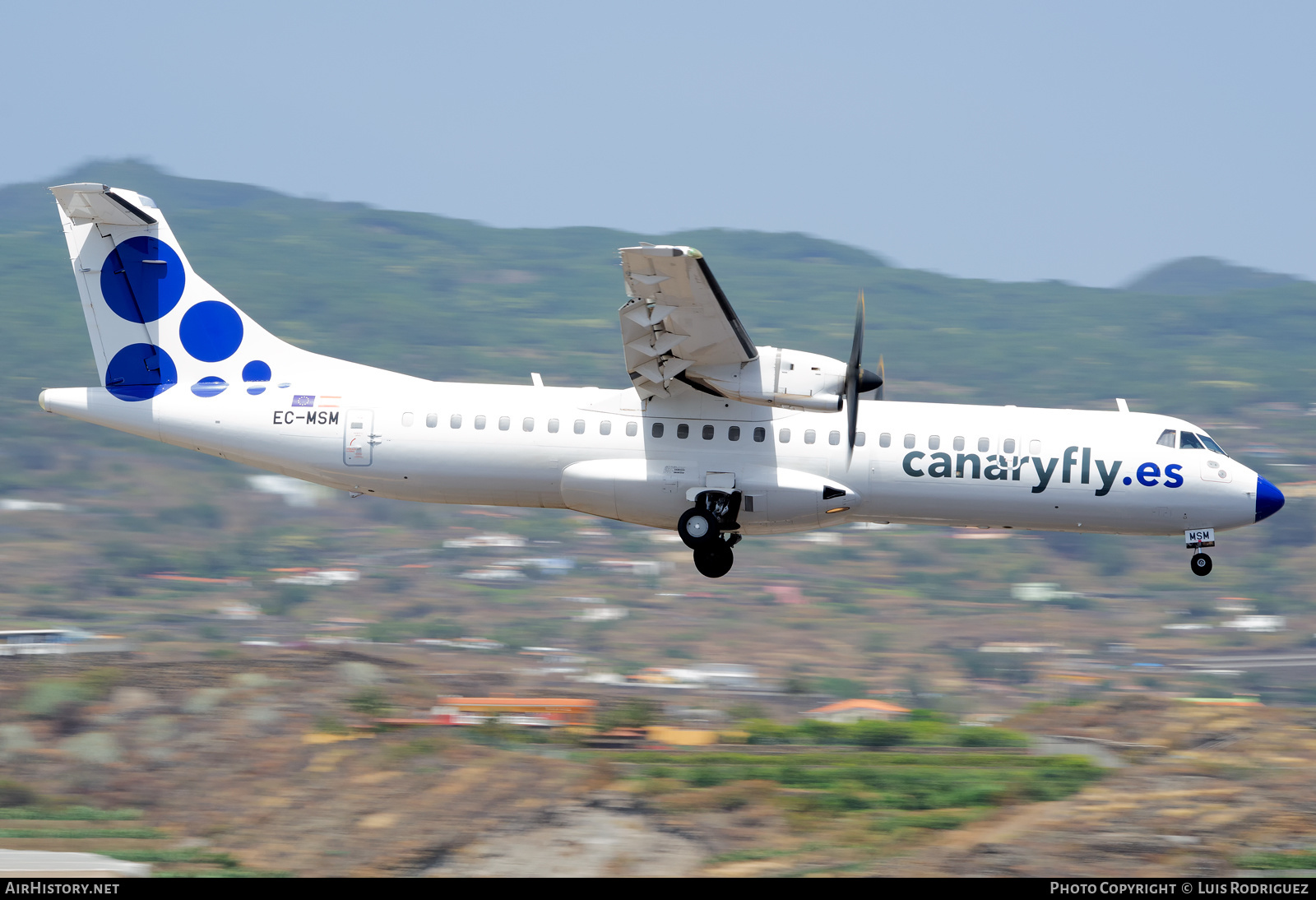 Aircraft Photo of EC-MSM | ATR ATR-72-500 (ATR-72-212A) | Canaryfly | AirHistory.net #376206