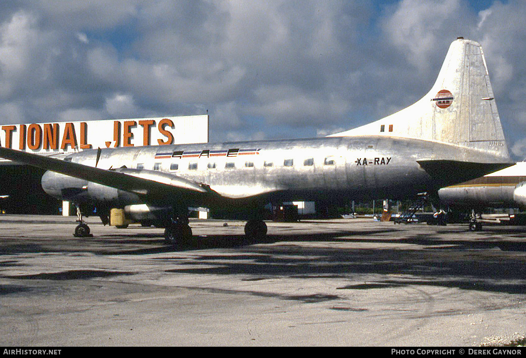 Aircraft Photo of XA-RAY | Convair 340-68B | Servicios Aereos Ejecutivos - SAE | AirHistory.net #376228