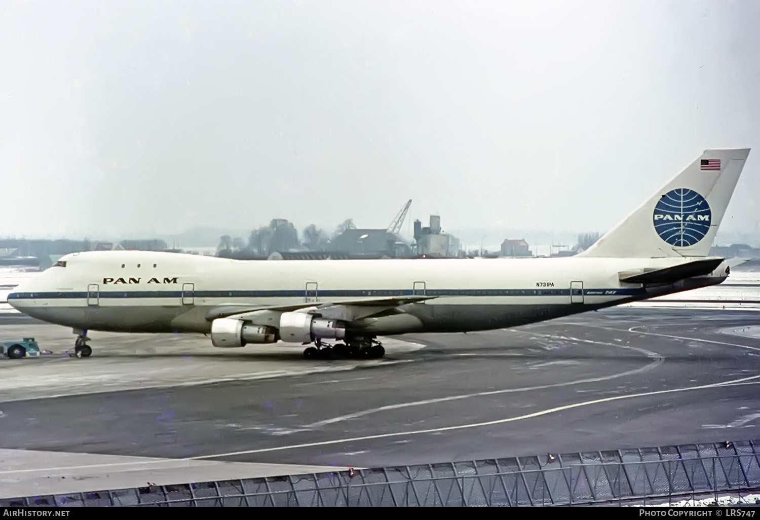 Aircraft Photo of N731PA | Boeing 747-121 | Pan American World Airways - Pan Am | AirHistory.net #376248
