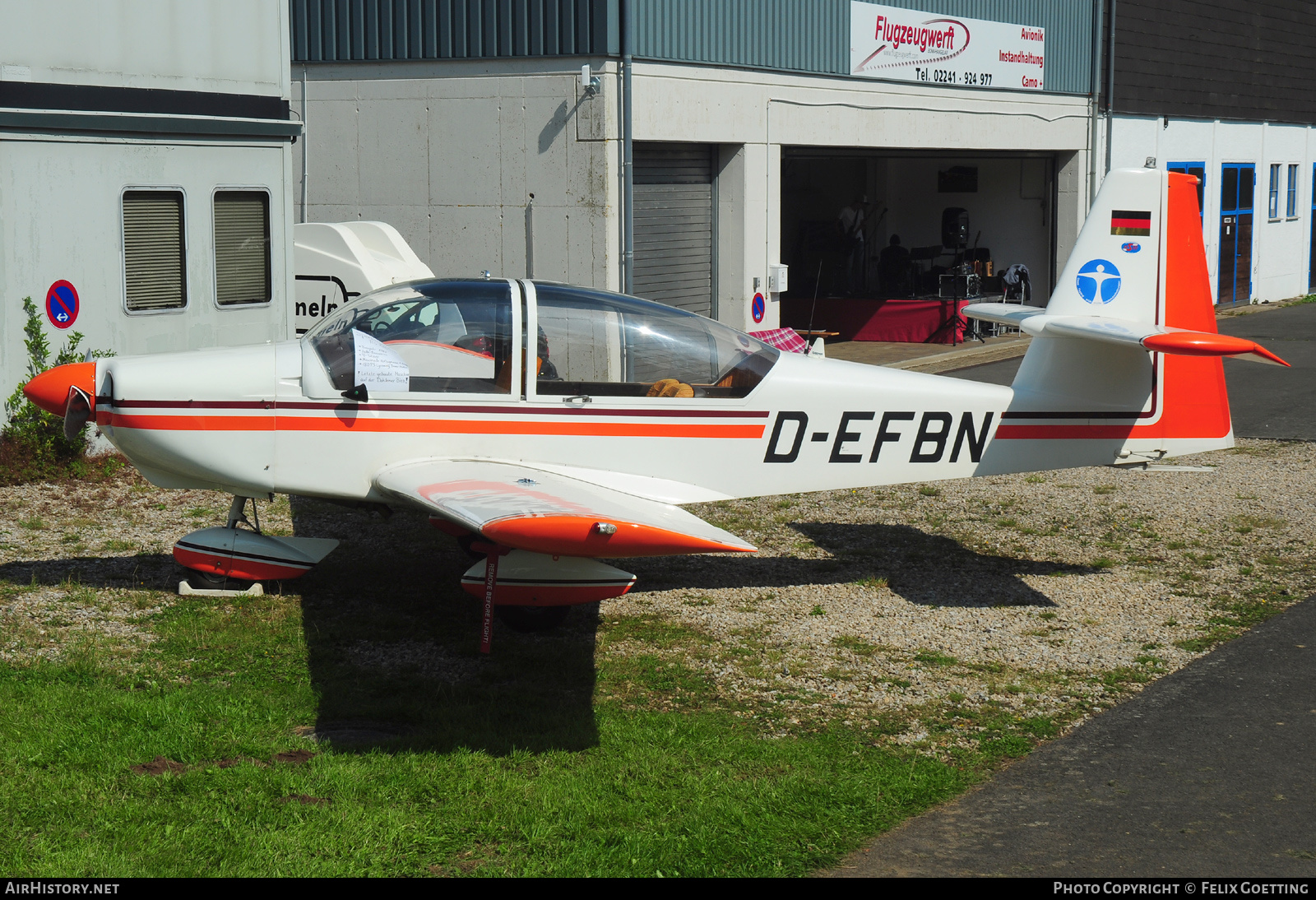 Aircraft Photo of D-EFBN | Sportavia-Pützer RS-180 Sportsman | AirHistory.net #376249