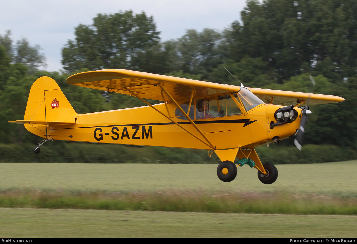 Aircraft Photo of G-SAZM | Piper J-3C-65 Cub | AirHistory.net #376260