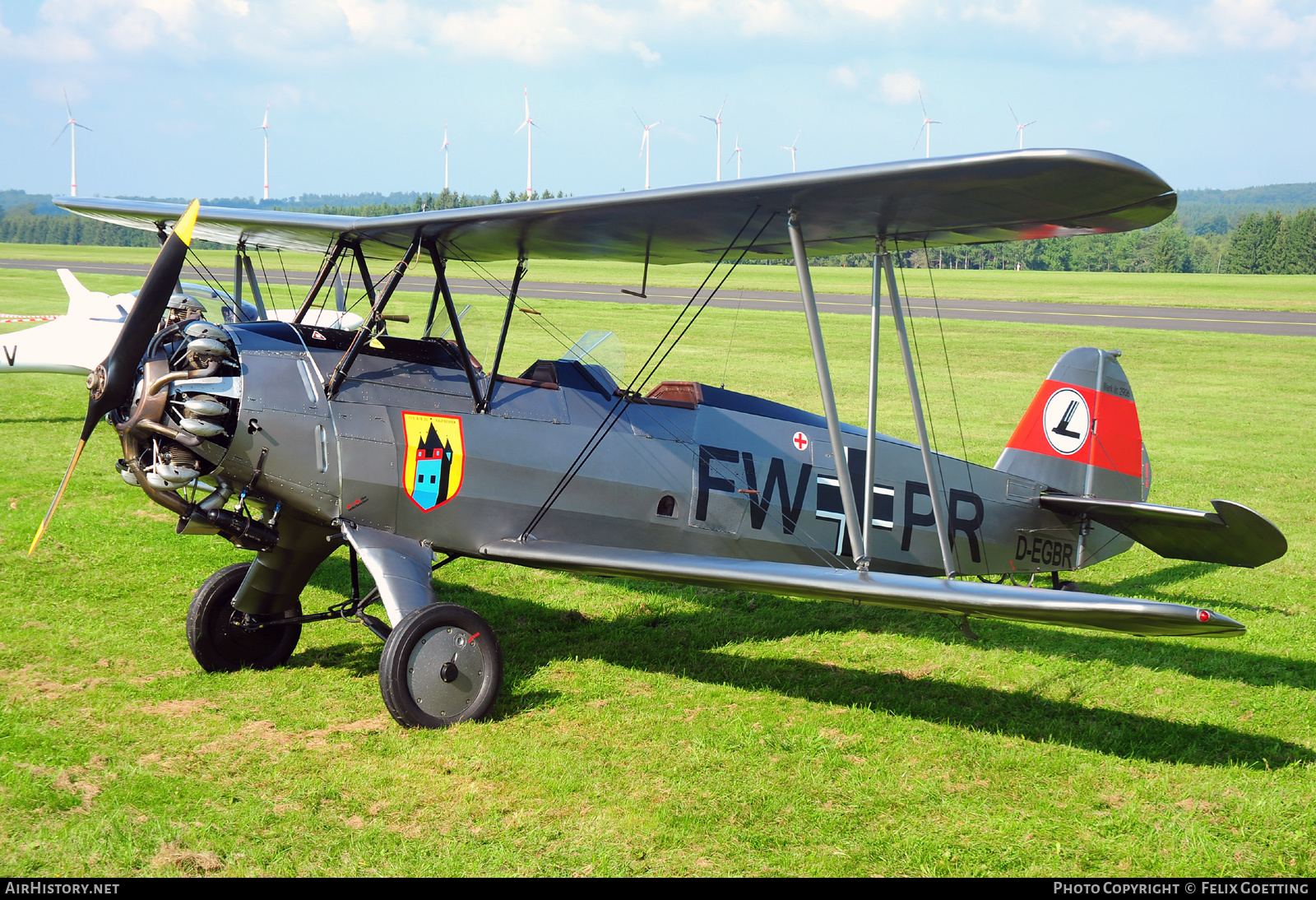 Aircraft Photo of D-EGBR | Focke-Wulf Fw-44J Stieglitz | Germany - Air Force | AirHistory.net #376263