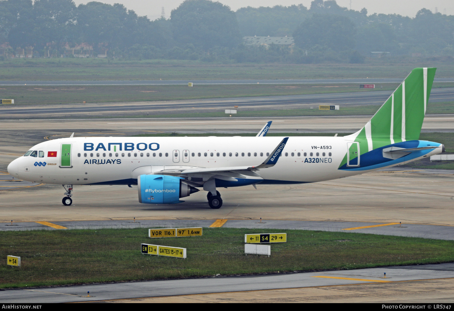 Aircraft Photo of VN-A593 | Airbus A320-251N | Bamboo Airways | AirHistory.net #376268
