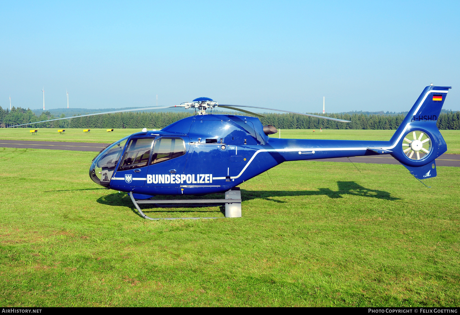 Aircraft Photo of D-HSHD | Eurocopter EC-120B Colibri | Bundespolizei | AirHistory.net #376279