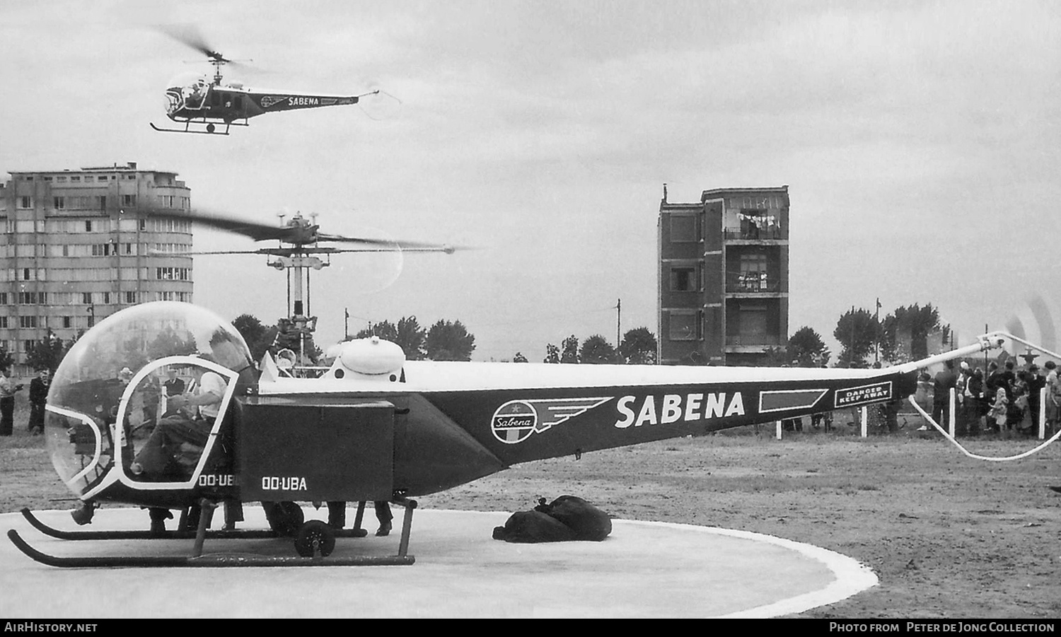 Aircraft Photo of OO-UBA | Bell 47D-1 | Sabena | AirHistory.net #376282