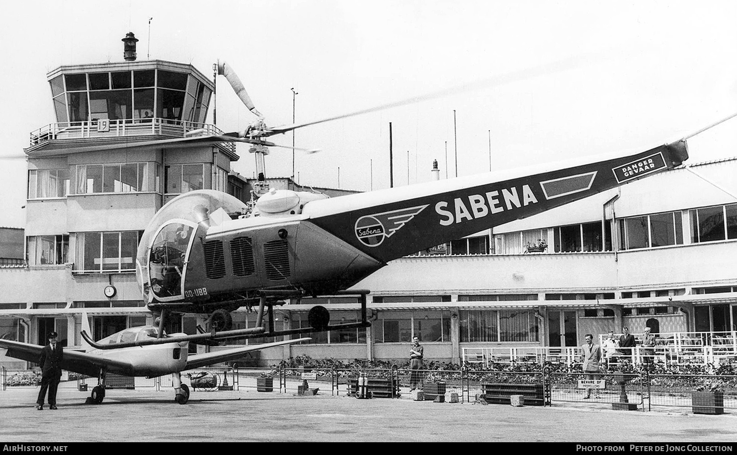 Aircraft Photo of OO-UBB | Bell 47D-1 | Sabena | AirHistory.net #376291