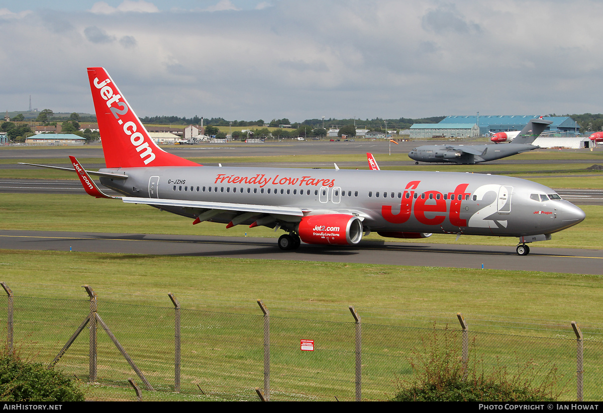 Aircraft Photo of G-JZHS | Boeing 737-800 | Jet2 | AirHistory.net #376299